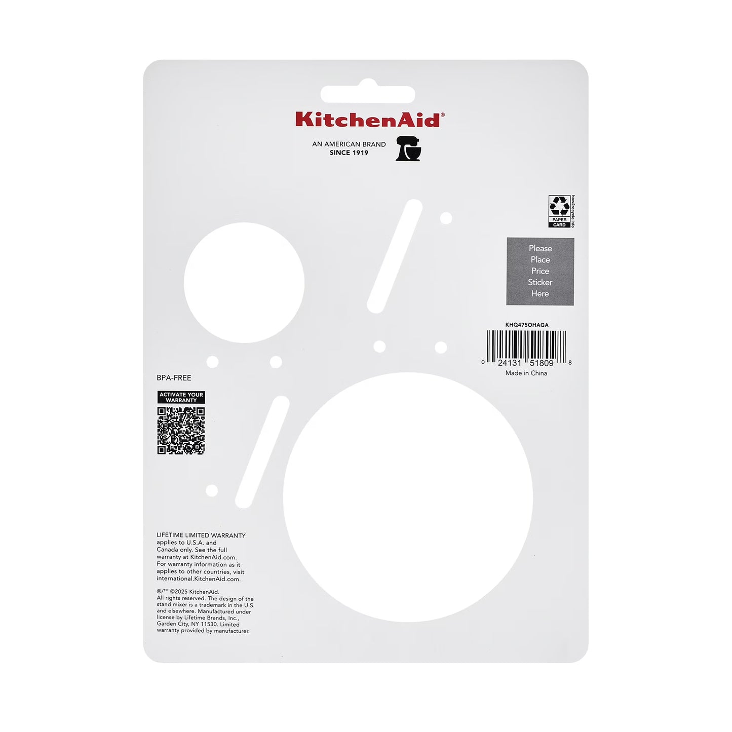 KitchenAid 9-Piece Stackable Measuring Cup and Spoon Set – Plastic Cooking Measurement Tools (Agave)